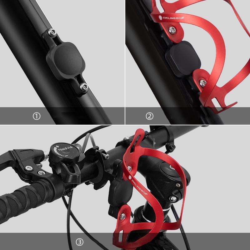 Bicycle Tracker Anti-Lost Cover for AirTag, Color: 4634 Red