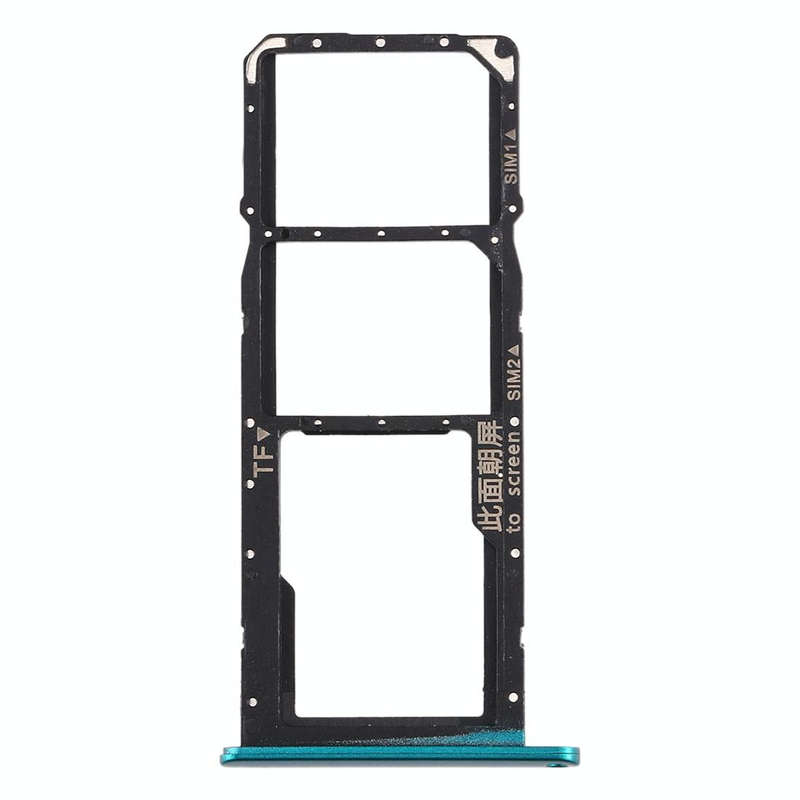 SIM Card Tray + SIM Card Tray + Micro SD Card Tray for Huawei Enjoy 10e / Honor Play 9A (Green)