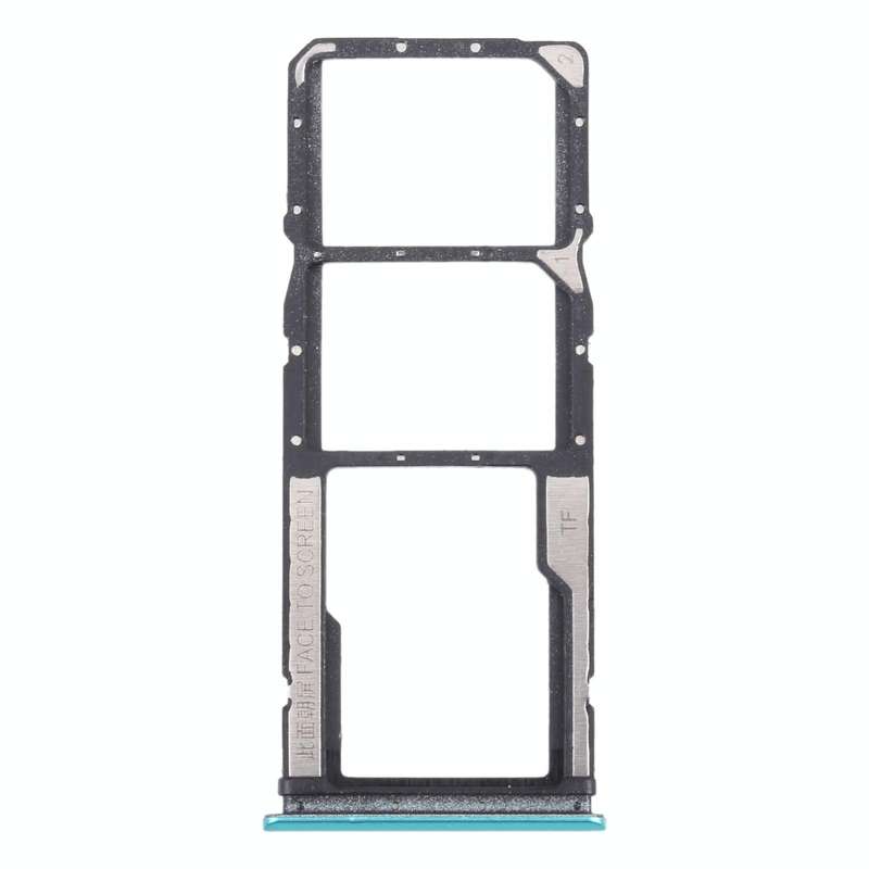 SIM Card Tray + SIM Card Tray + Micro SD Card Tray for Xiaomi Redmi 9T 4G / Redmi Note 9 4G J19S ...