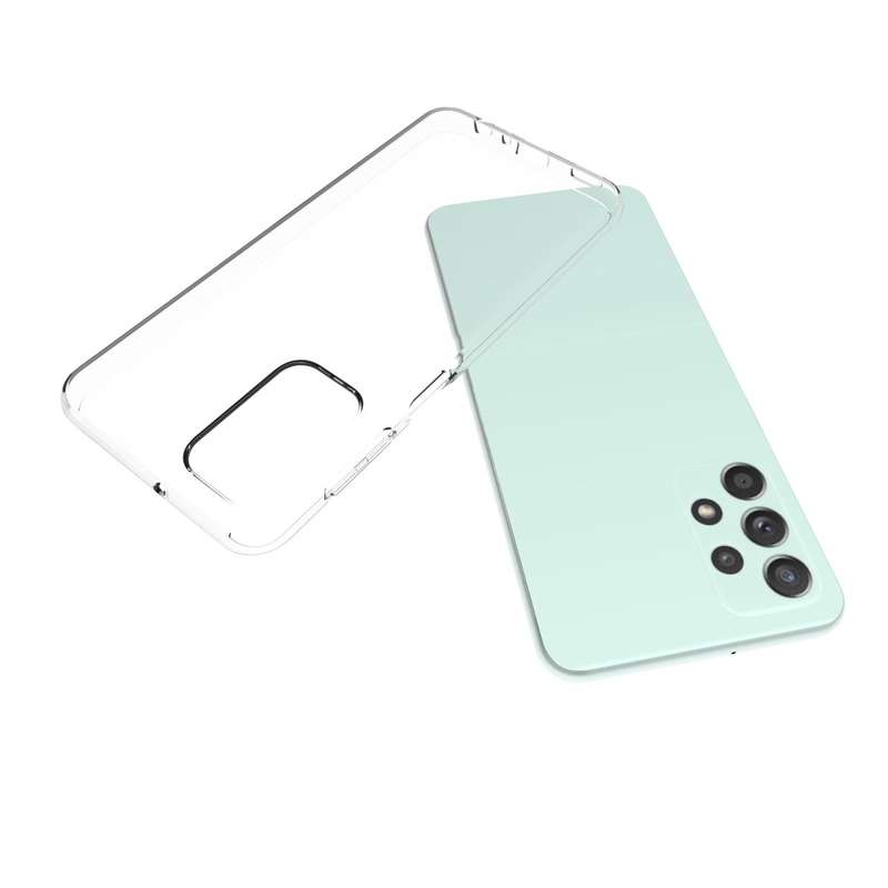 For Samsung Galaxy A23 Waterproof Texture TPU Phone Case(Transparent)