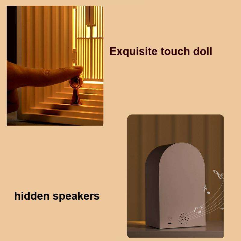 C3 Night Light Bluetooth Speaker USB Charging Sleeping Light, Specification: Ordinary(White)