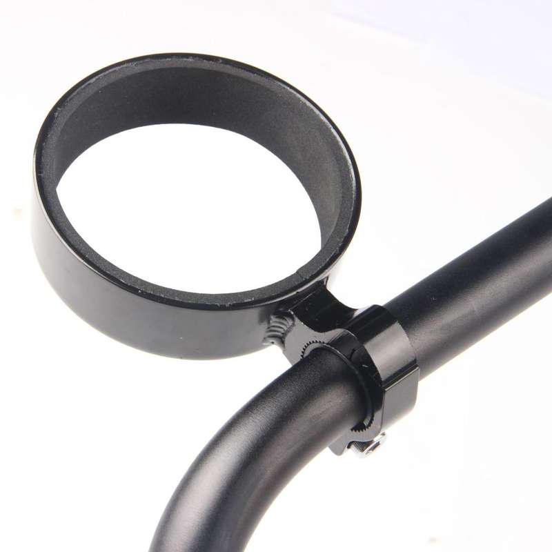 Cycling Bicycle Coffee Cup Holder Milk Tea Cup Holder Aluminum Alloy Bottle Holder(Red)