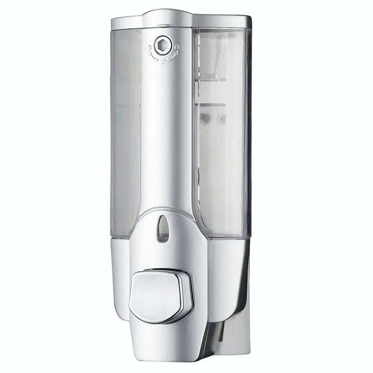 Wall-mounted Plastic Manual Single-head Soap Box Hotel Soap Dispenser, Style:Matt