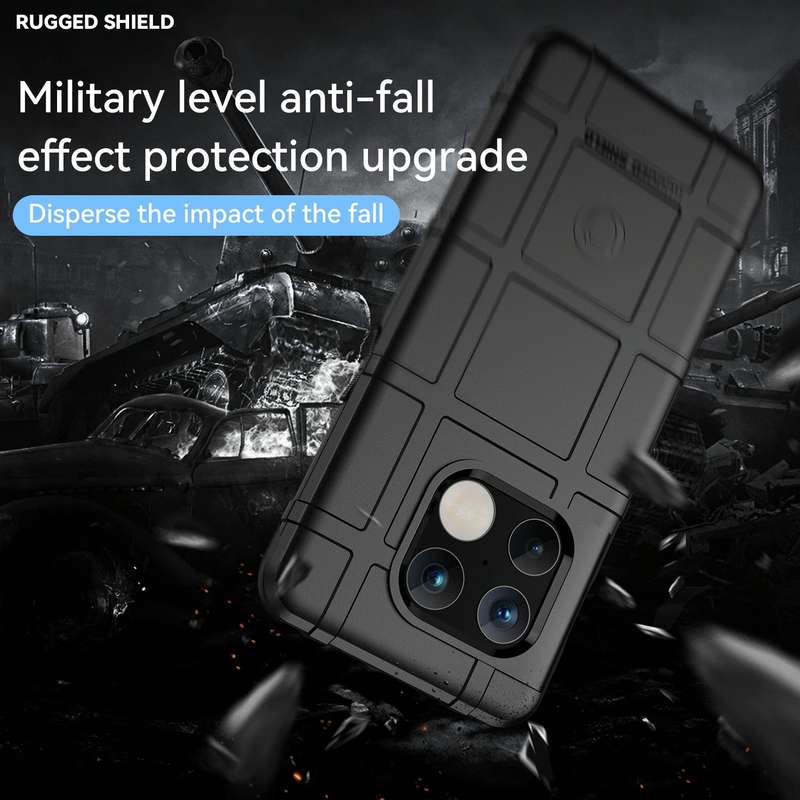 For OnePlus 10 Pro 5G Full Coverage Shockproof TPU Phone Case(Black)