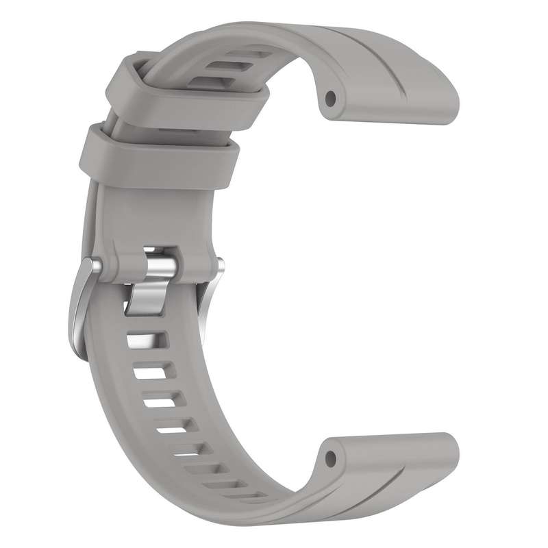 For Garmin Forerunner 955 / 255 / 745 22mm Silicone Watch Band(Light Grey)