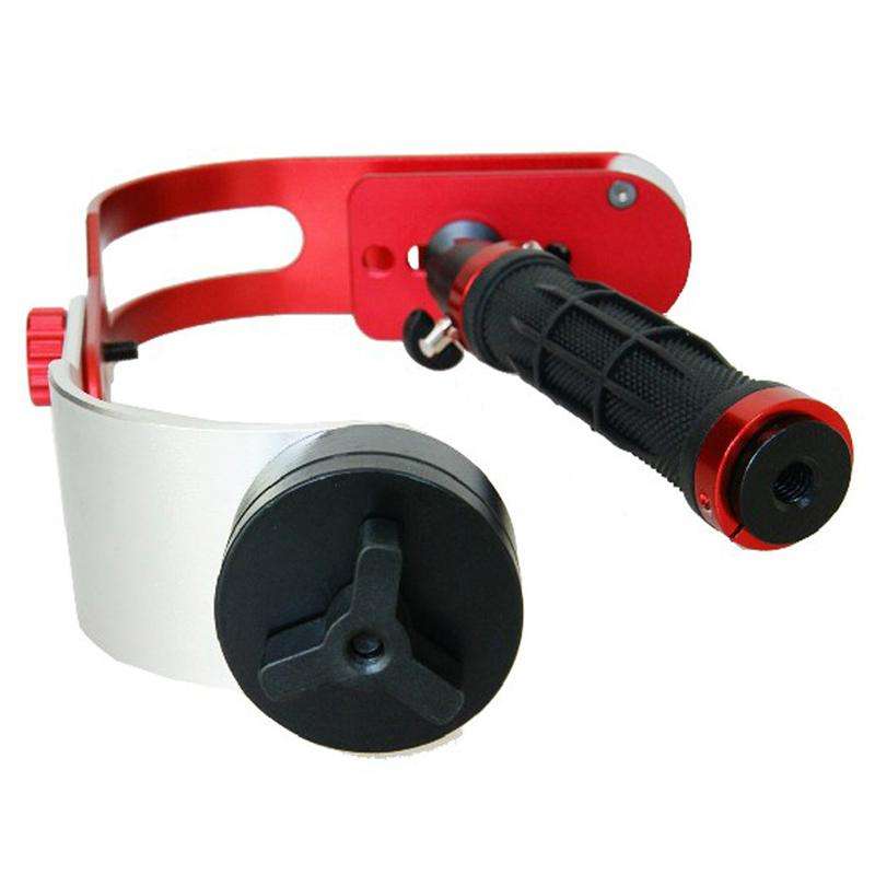 DEBO Handheld Video Stabilizer for DSLR Camera Camcorder, UF-007(Red)