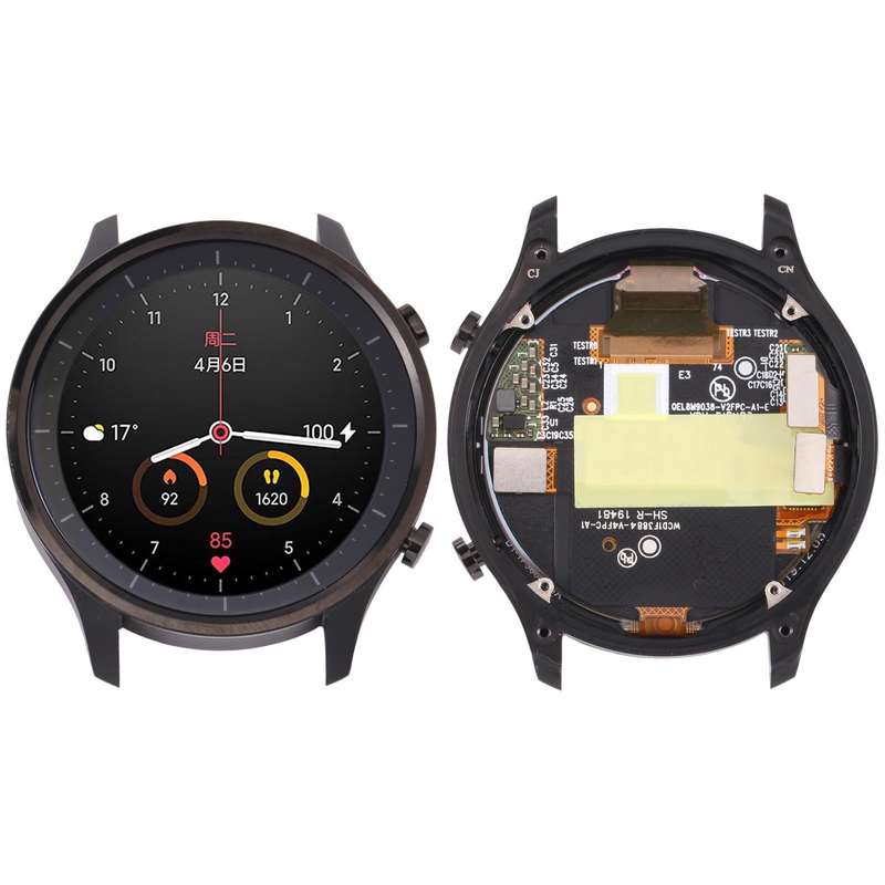 Original LCD Screen and Digitizer Full Assembly With Frame for Xiaomi Watch Color / Watch Revolve...