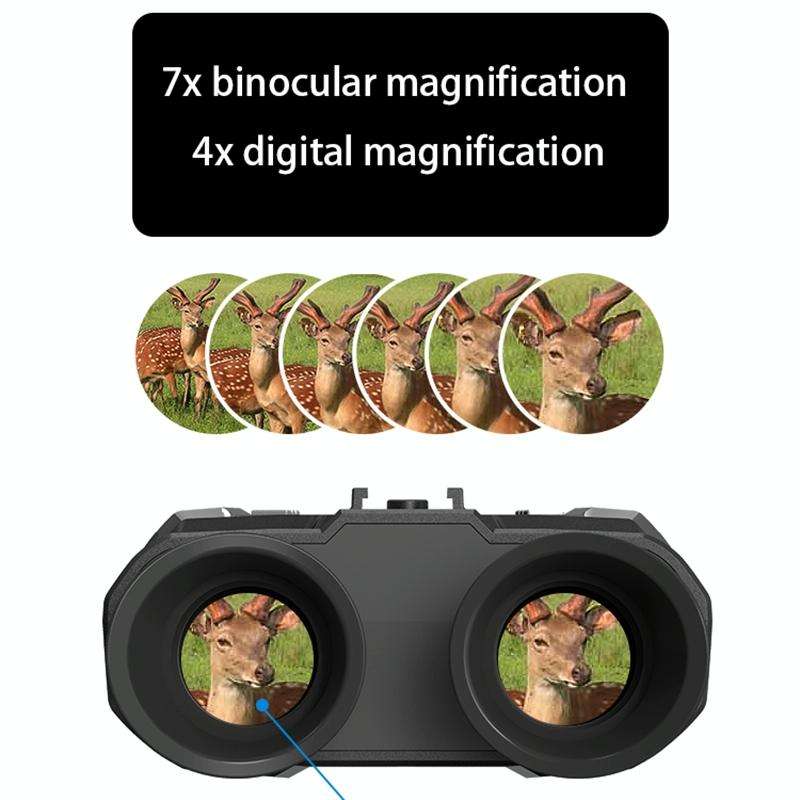 NV8000 Outdoor Hunting Head-mounted Naked Eye 3D Night Vision Device