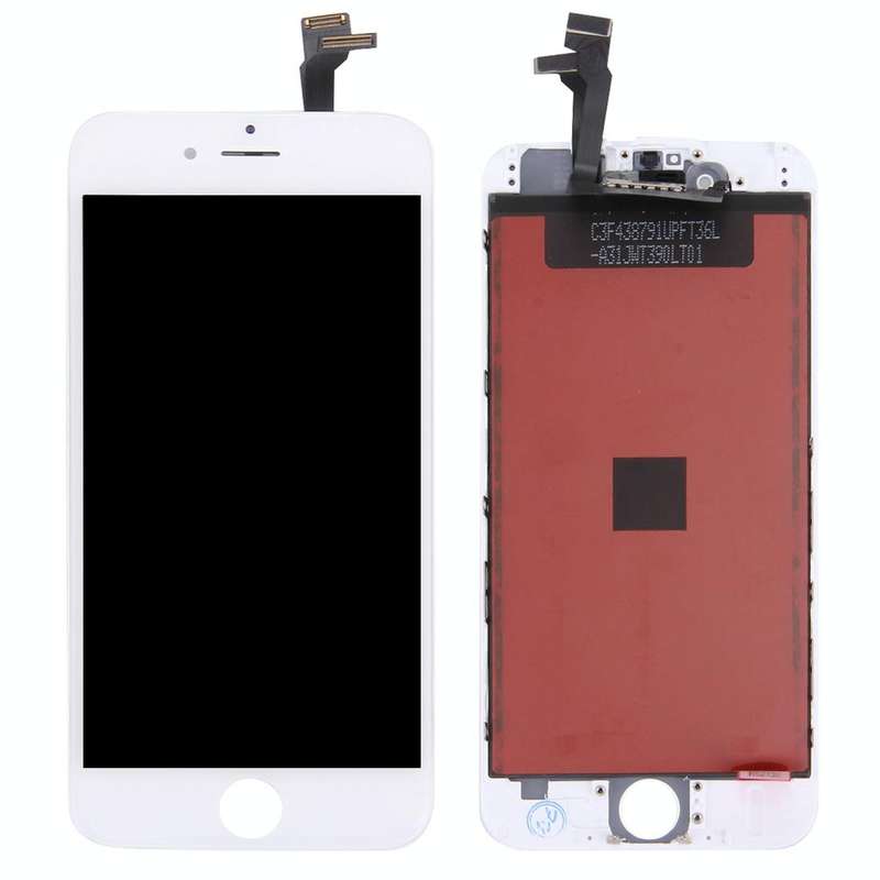 5 PCS Black + 5 PCS White TFT LCD Screen for iPhone 6 Digitizer Full Assembly with Frame