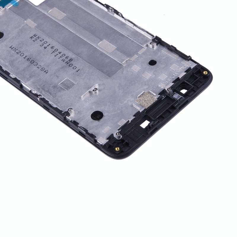 For Huawei Enjoy 5 / Y6 Pro Front Housing LCD Frame Bezel Plate(Black)