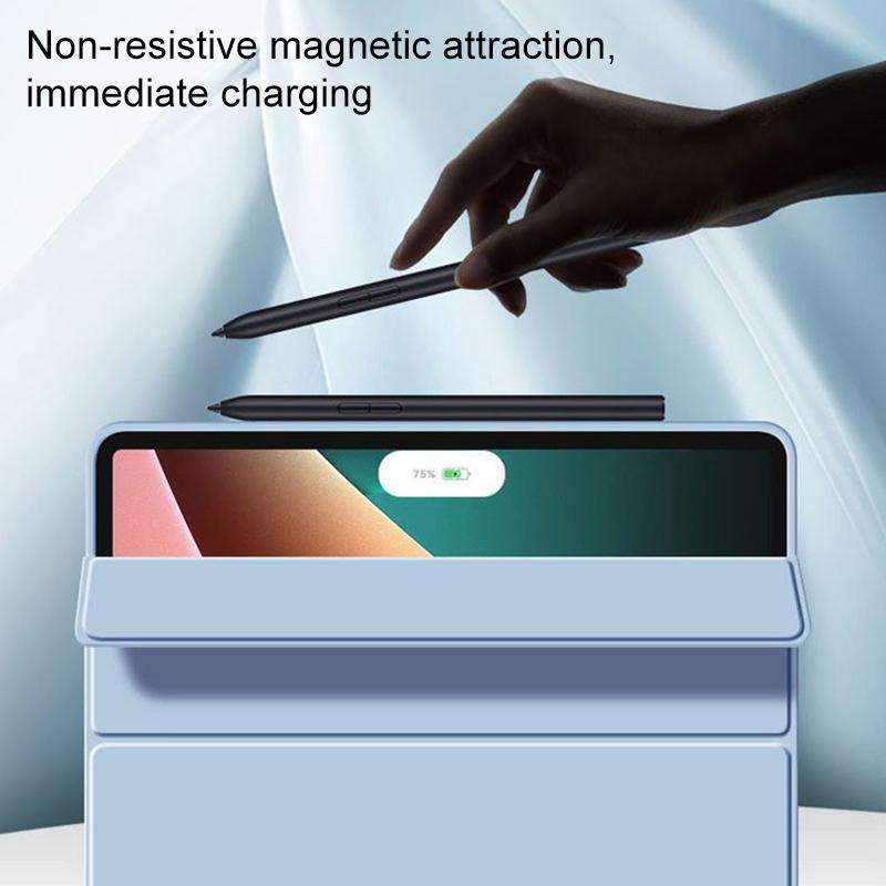 For Xiaomi Pad 5 / Pad 5 Pro Skin Feel Matte Honeycomb Leather Tablet Case with Tri-fold Bracket(...