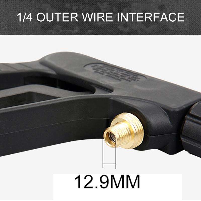High Temperature High Pressure Large Hole Nozzle Water Gun for Steam Car Washer, Spray Nozzle Sec...