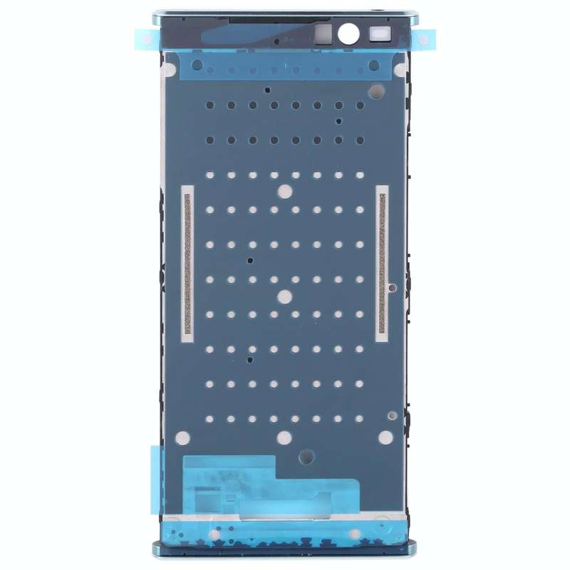 Front Housing LCD Frame Bezel for Sony Xperia XA2 Plus(Blue)
