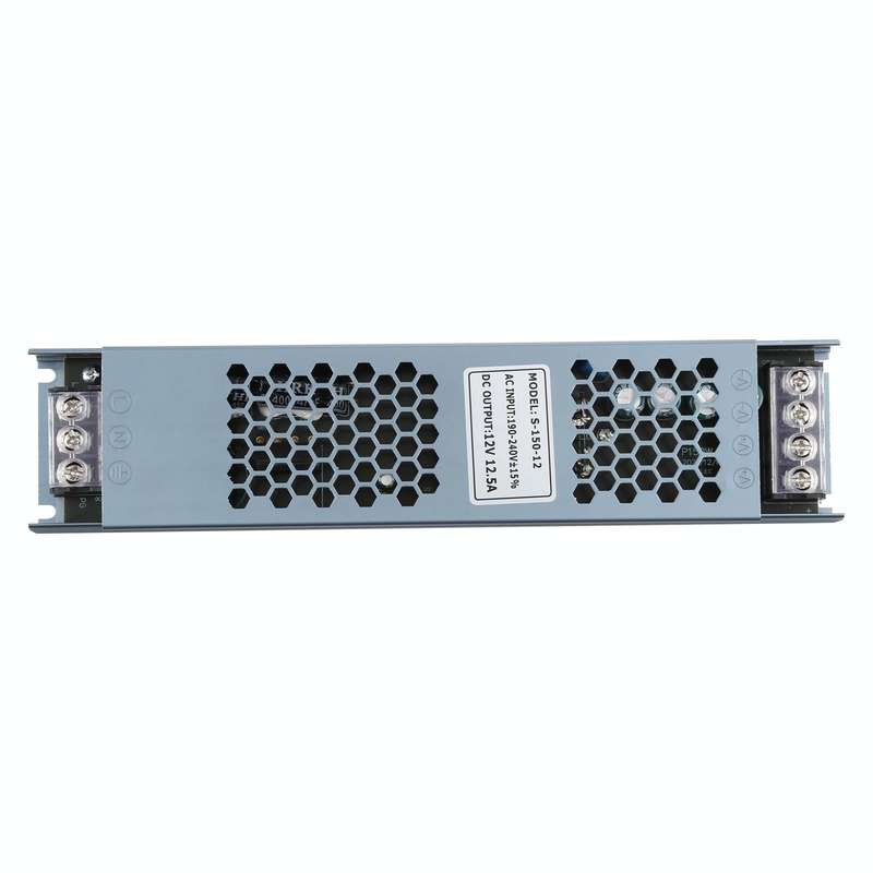 S-150-12 DC12V 12.5A 150W LED Power Supply Transformer AC170-240V