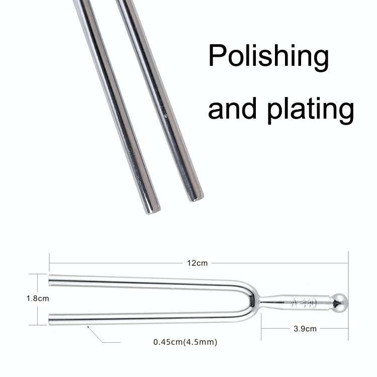 2 PCS Resonant Standard Teaching Sound Fork Stainless Steel Violin Instrument Music Sound Fork(Si...