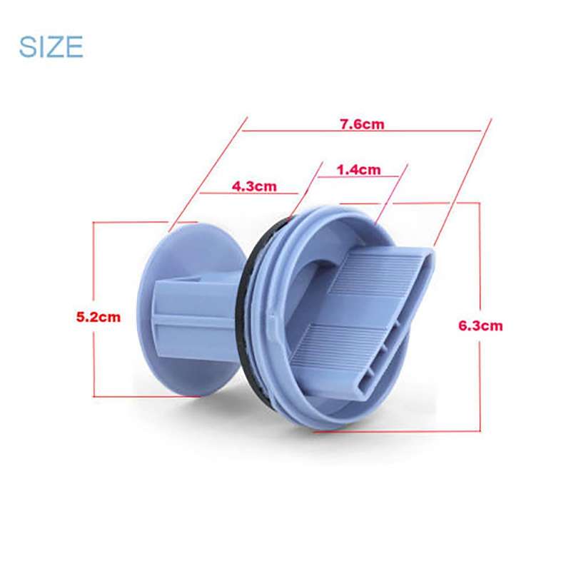 For Siemens Bosch WM1095/1065 WD7205 Washing Machine Drainage Pump Drain Outlet Seal Cover Plug(B...