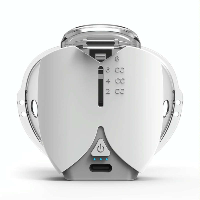 Hands-free Wearable Micro-mesh Nebulizer for Adults and Children ,Style: USB Style(Silver White)