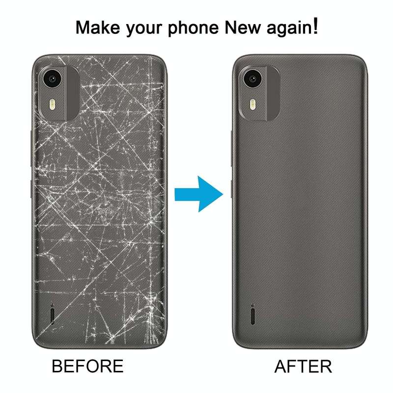 For Nokia C12 Original Battery Back Cover(Brown)