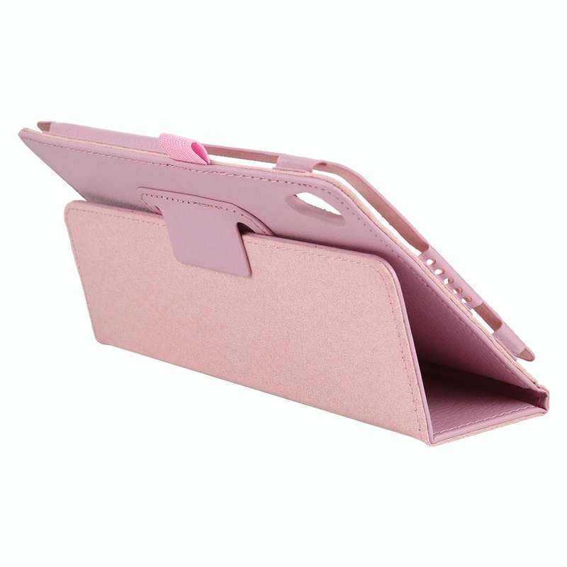 For Lenovo Tab M8 Litchi Texture Solid Color Horizontal Flip Leather Case with Holder & Pen Slot(...
