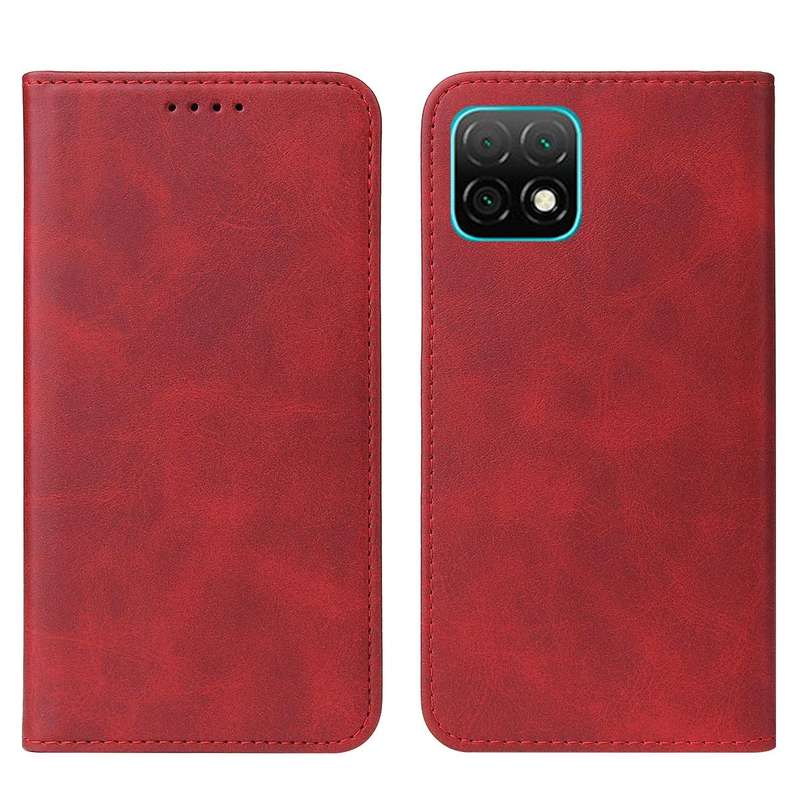 For Huawei Nova Y60 Magnetic Closure Leather Phone Case(Red)