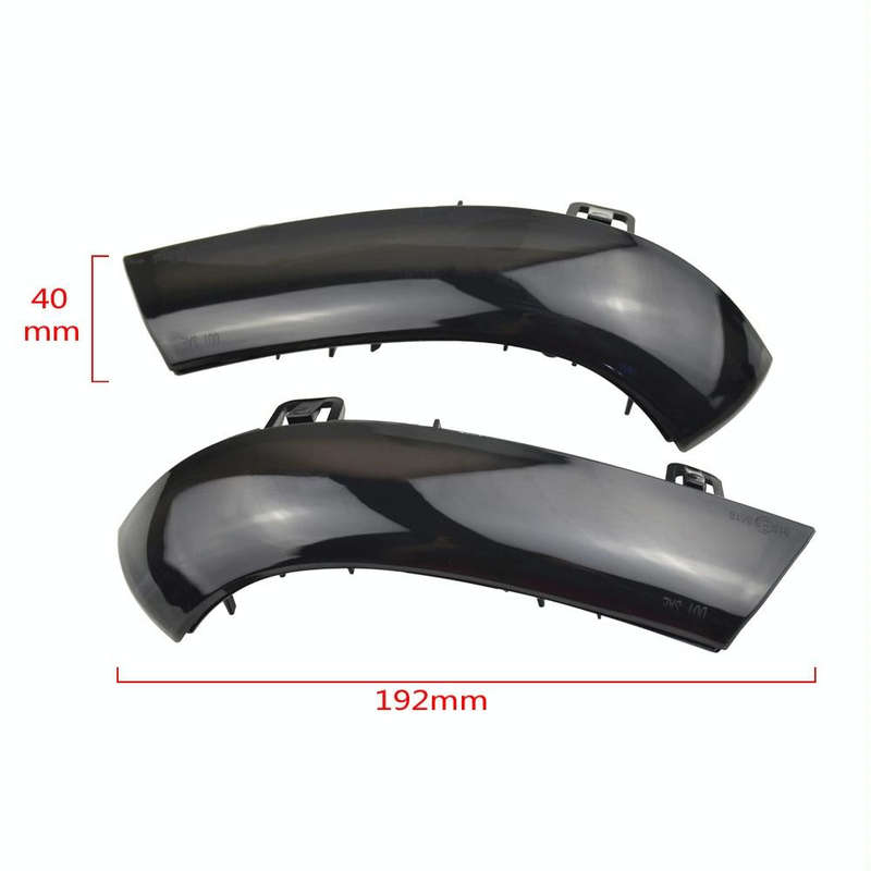 2pcs For Volkswagen Golf 5 MK5 2003-2008 Car Dynamic LED Turn Signal Light Rearview Mirror Flashe...