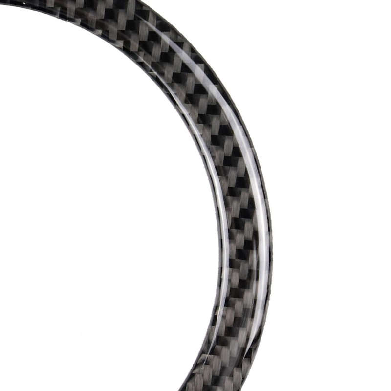 Car Steering Wheel R Chassis Carbon Fiber Decorative Sticker for BMW MINI R55 / R56 / Countryman ...