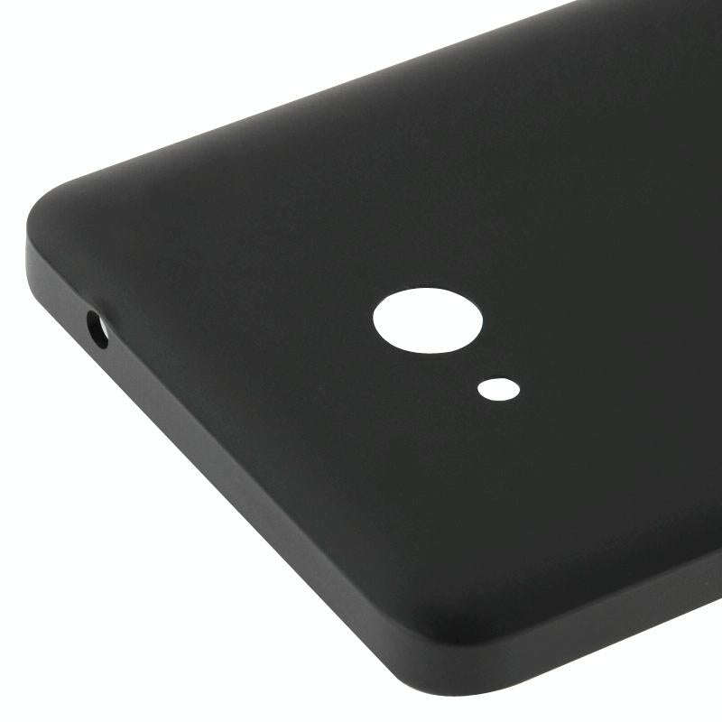 Frosted Surface Plastic Back Housing Cover for Microsoft Lumia 640(Black)