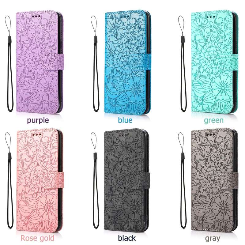 For Samsung Galaxy A5 (2017) Skin Feel Embossed Sunflower Horizontal Flip Leather Case with Holde...