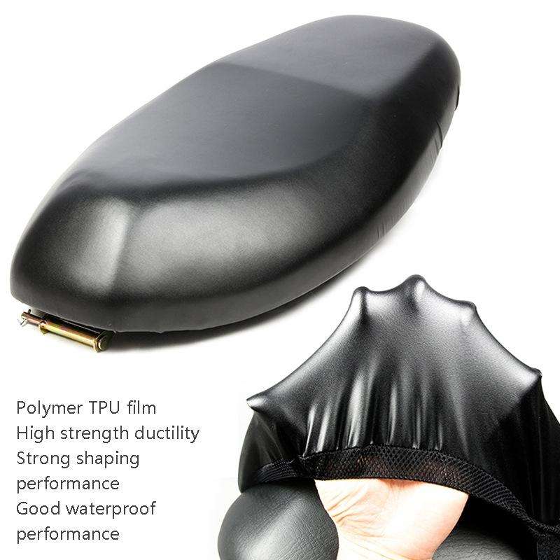 MC1004 Motorcycle Sun Protection Dustproof Rain Seat Cover, Specification: M(Black)
