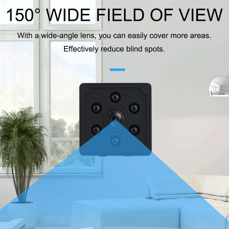 Q15 1080P HD Smart Home WiFi Camera, Support Motion Detection & Non-light Night Vision & TF Card