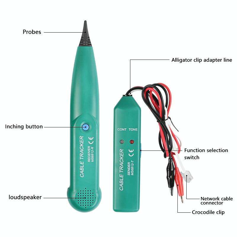MS6812 Professional Cable Tracker Breakpoint location Tester