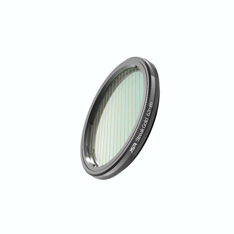 JSR Starlight Drawing Camera Lens Filter, Size:62mm(Streak Gold)