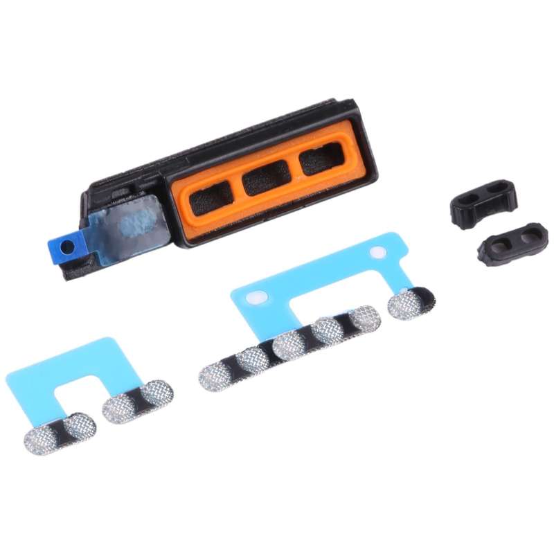 10sets Speaker Ringer Buzzer Dustproof Mesh For iPhone 14 Pro Max (Silver)