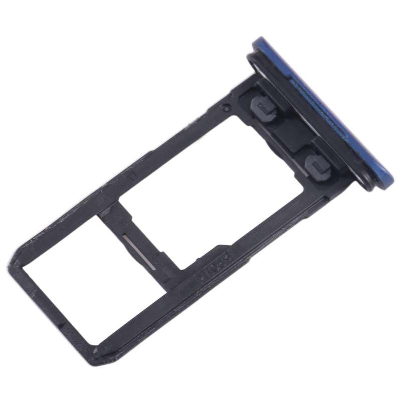 For Sony Xperia 10 II Original SIM + Micro SD Card Tray (Blue)