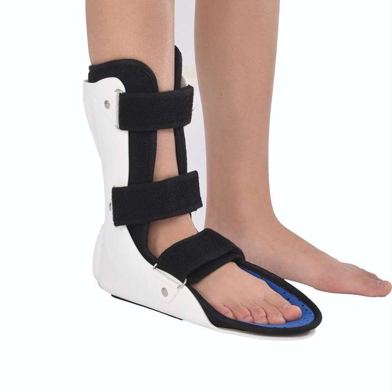 Calf Ankle Fracture Sprain Fixation Brace Plaster Shoe Foot Support Brace, Size: L Right(Short Se...