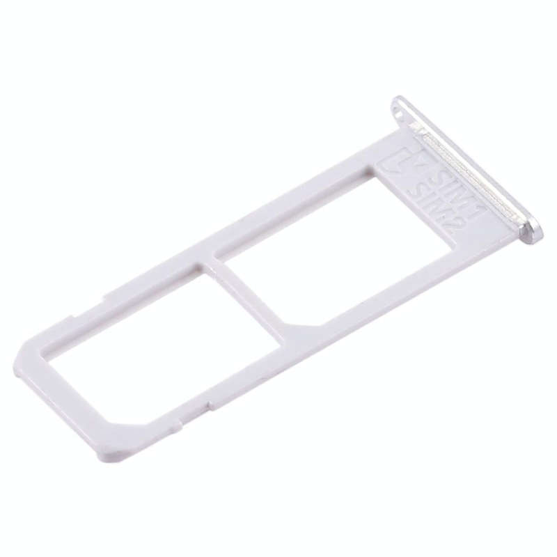 For Galaxy S6 Edge plus / S6 Edge+ 2 SIM Card Tray (Silver)