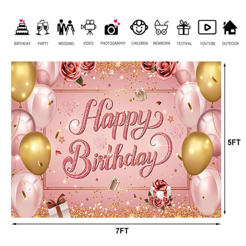 1.5m x 2.1m Children Birthday Party Venue Layout 3D Digital Studio Photography Background