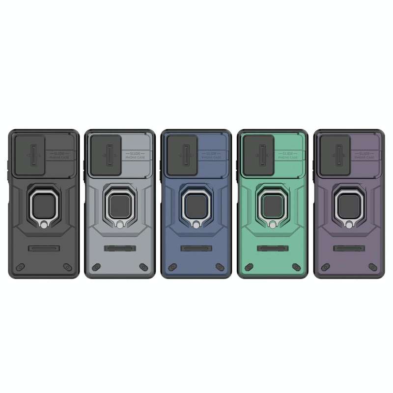 For Xiaomi Redmi Note 12 Pro+ 5G Global Sliding Camshield TPU + PC Shockproof Phone Case with Hol...