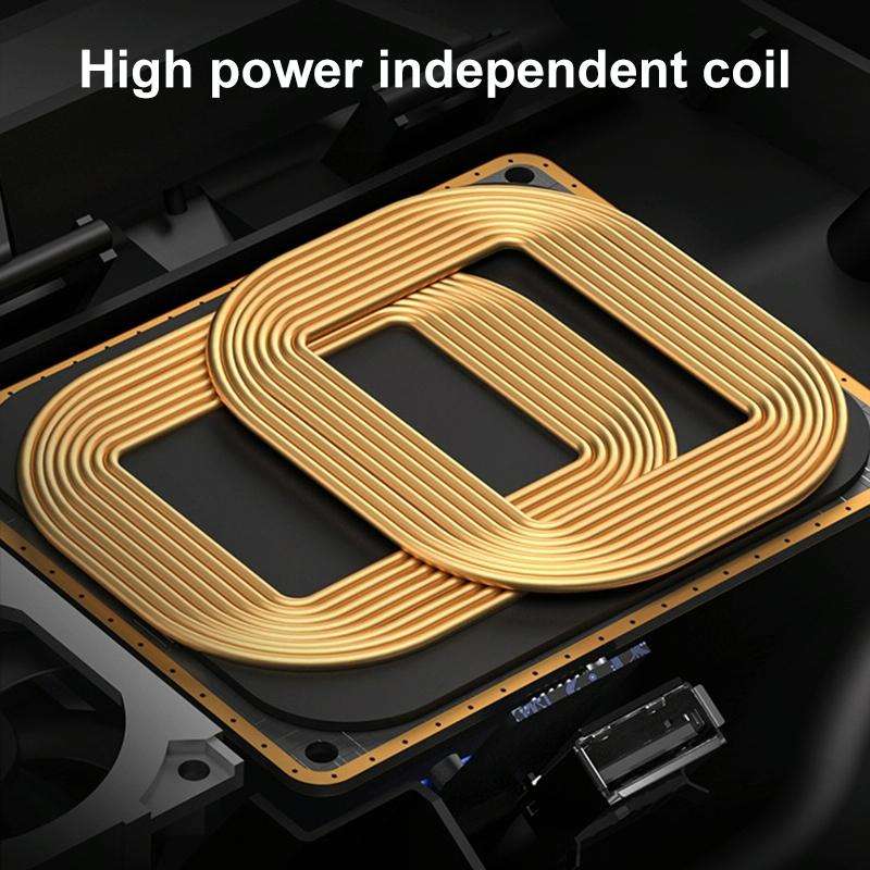 HFC-1017 Car Qi Standard Wireless Charger 10W Quick Charging for BMW 3 Series 2020-2022, Left Dri...