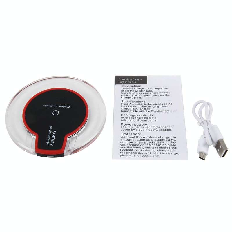 Safety Wireless and Limitless QI-standard Wireless Charger Fast Charging Charger with Micro USB C...
