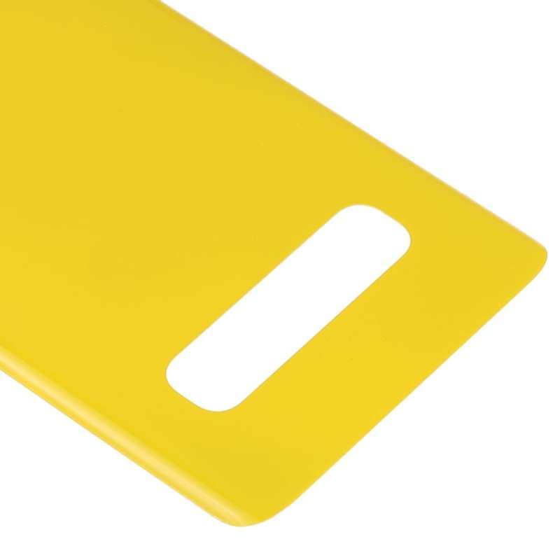 For Galaxy S10 Battery Back Cover (Yellow)