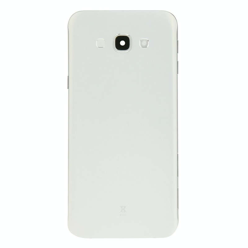 For Galaxy A8 / A800 Battery Back Cover  (White)