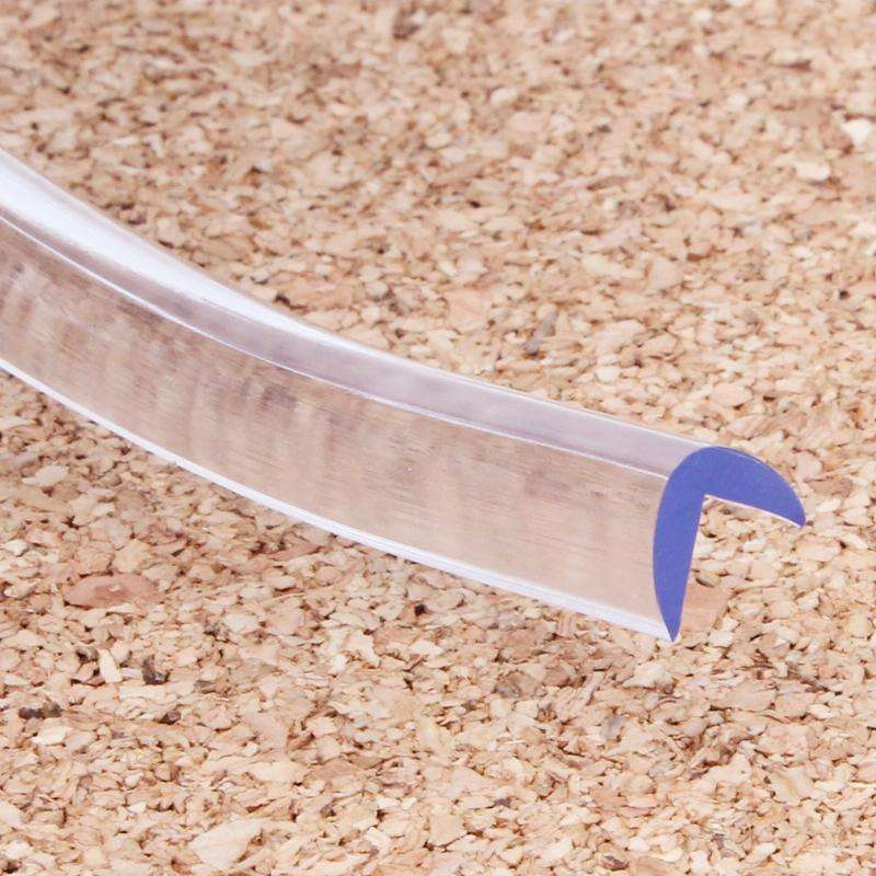 Baby Safety Desk Table Edge Guard Soft Edge Cushion, Length: 1m(Transparent)