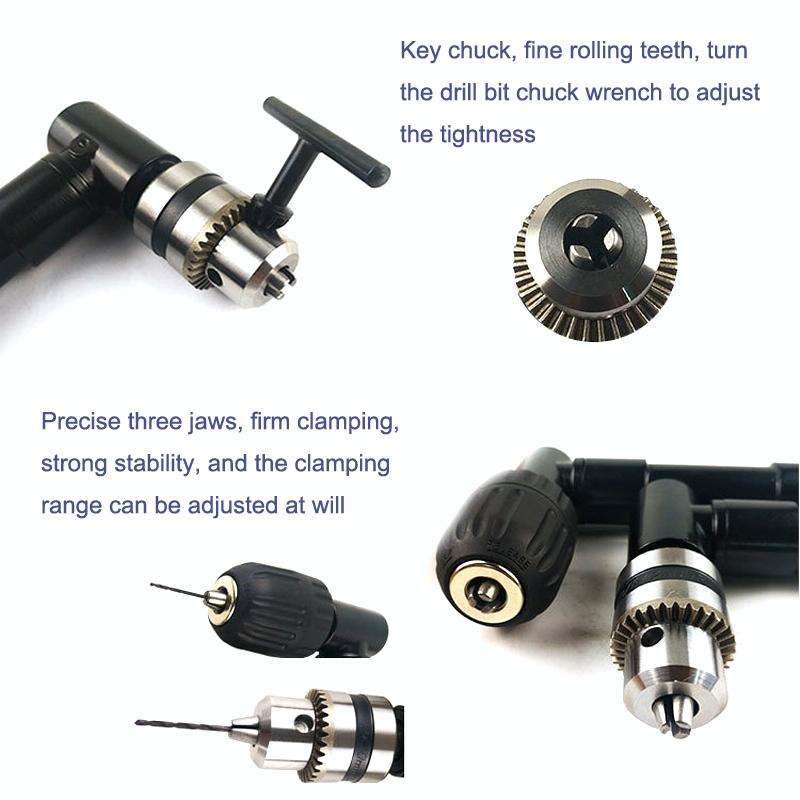 3124 90 Degrees Right-Angle Electric Drill Transmutor Accessories