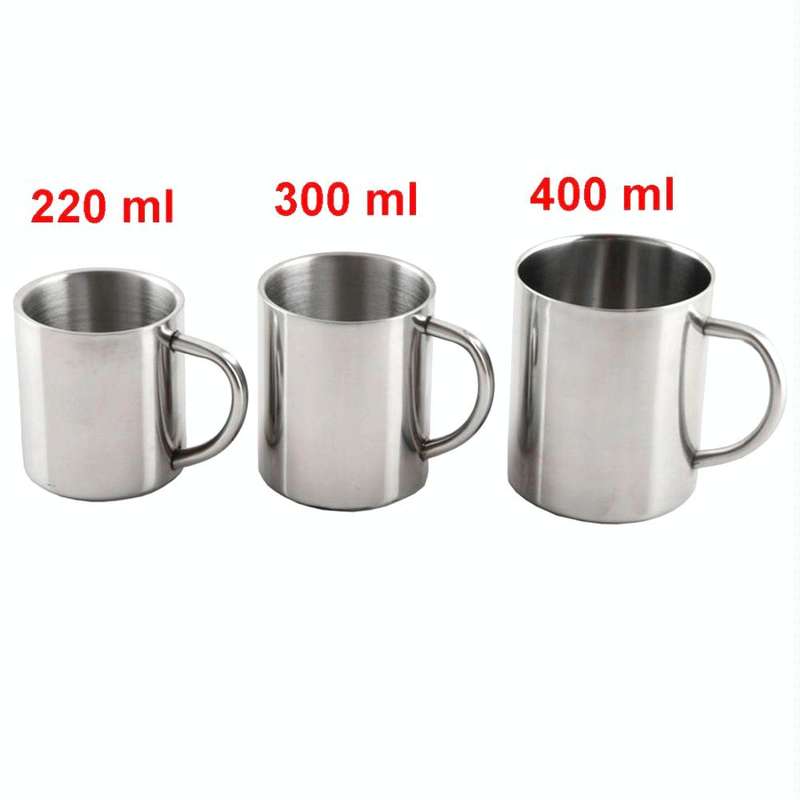 Double Wall Stainless Steel Coffee Mug Portable Termo Cup Travel Tumbler Coffee Jug Milk Tea Beer...