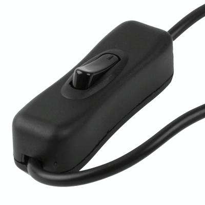 5.5 x 2.1mm DC Power Plug Male to Female Extension Connector Cable with ON / OFF Switch, Length: ...