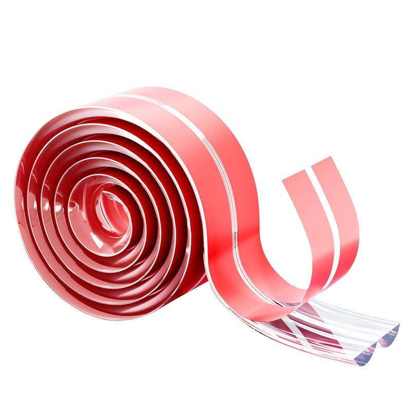 PVC Household Transparent Anti-collision Strip Furniture Soft Edge Protector, Specification: 1 cm...