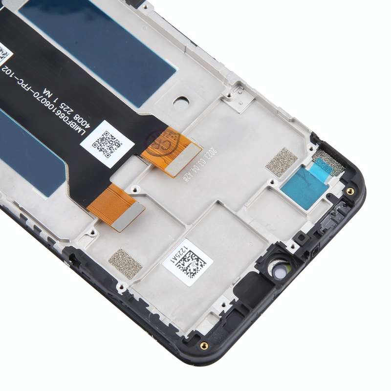For ZTE Blade V40 Design 8046 LCD Screen Digitizer Full Assembly with Frame (Black)