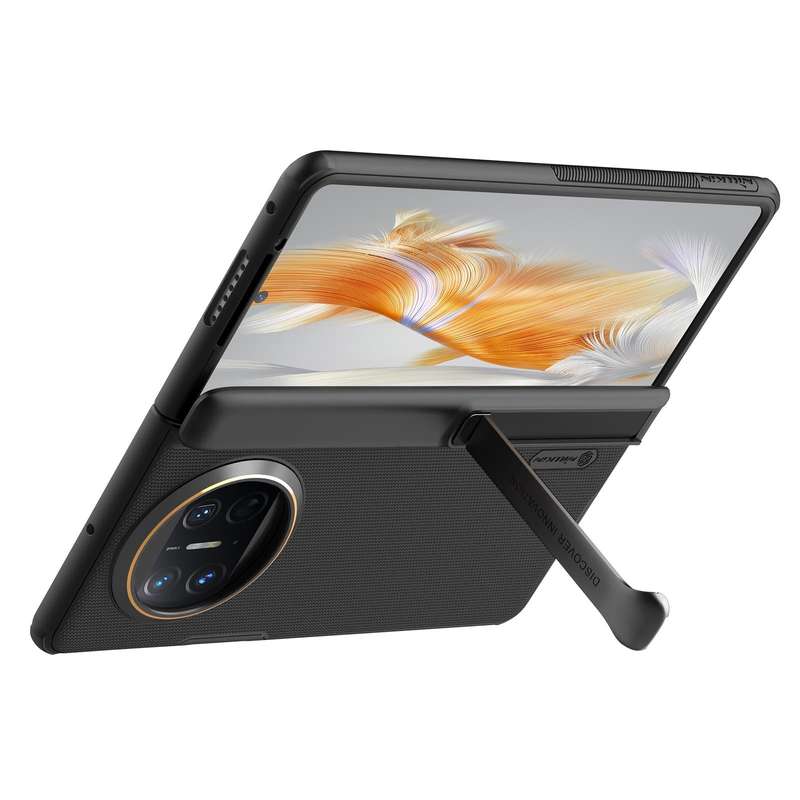 For Huawei Mate X3 NILLKIN Frosted Fold PC + TPU Phone Case(Black)
