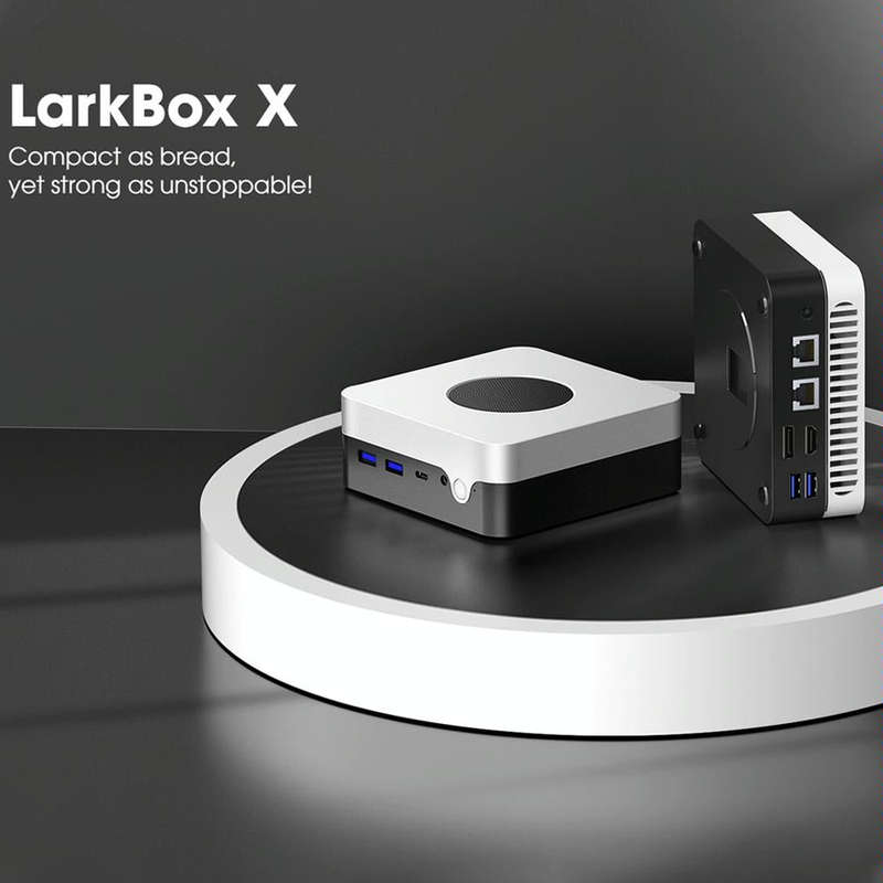 CHIWI LarkBox X Mini PC, Windows 10, AMD Ryzen 7 3750H Quad Core up to 4.0 GHz, 12GB+512GB, Suppo...